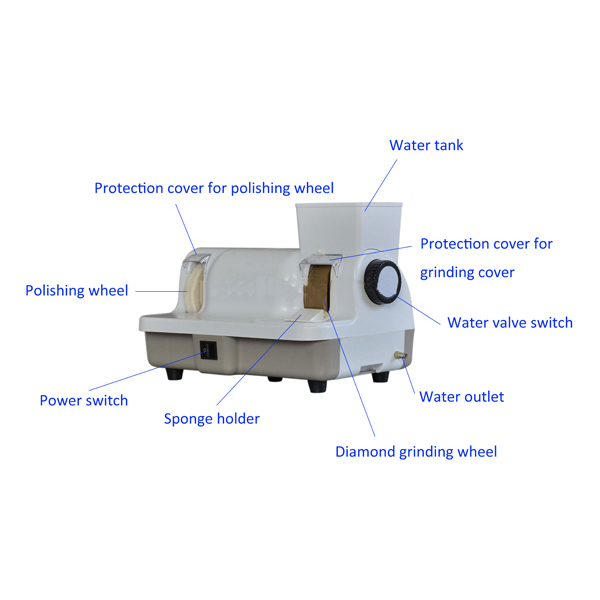 LG-5D-35WV Hand-edging & Polishing Combination Machine