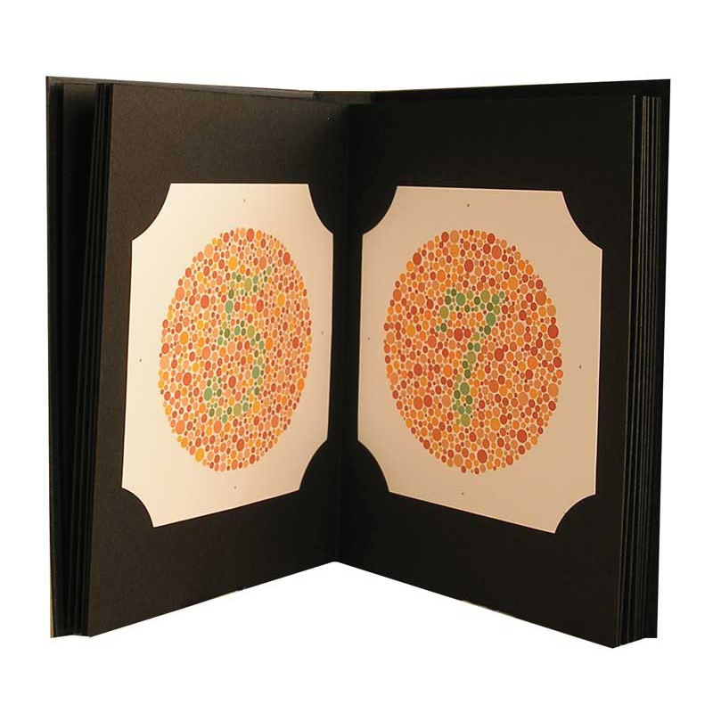 38 Plate Ishihara Color Testing Book