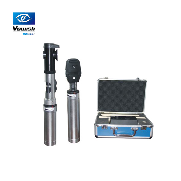 KJ6B&KJ8B Combined Rechargeable Ophthalmoscope & Streak Retinoscope